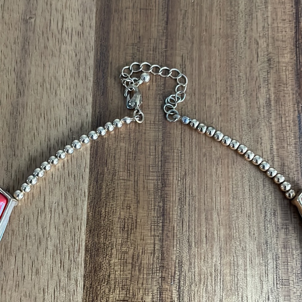 Red Gem Necklace - Picture 3 of 5